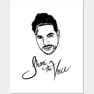 Jhoni The Voice Illustration Tee Posters and Art